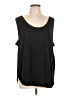 Unbranded Black Sleeveless T-Shirt Size L (estimated) - photo 1