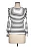 DKNY Jeans Silver Long Sleeve Top Size L - photo 1