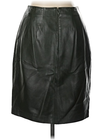 Linda Allard Ellen Tracy Faux Leather Skirt (view 2)
