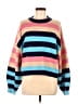 Topshop Stripes Blue Pullover Sweater Size 8 - 10 - photo 1