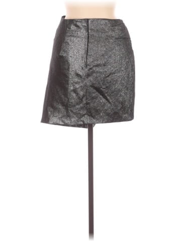 Zara Faux Leather Skirt (view 2)