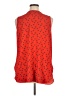 Vince Camuto Floral Graphic Red Sleeveless Blouse Size 1X - photo 2