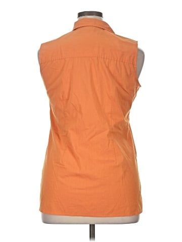 Crossroads Sleeveless Button-Down Shirt (view 2)