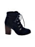 Assorted Brands 100% Leather Blue Ankle Boots Size 7 - photo 1
