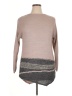 Andrea Jovine Color Block Gray Pullover Sweater Size 1X - photo 1