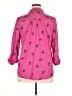 Kim Rogers Hearts Pink 3/4 Sleeve Blouse Size XL - photo 2