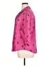 Kim Rogers Hearts Pink 3/4 Sleeve Blouse Size XL - photo 5