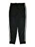 Adidas 100% Polyester Black Track Pants Size 10 - photo 2