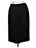 NIPON BOUTIQUE 100% Polyester Solid Black Formal Skirt Size 10 - photo 2