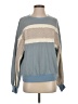 In Loom Color Block Blue Pullover Sweater Size S - photo 1