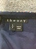Theory 100% Silk Print Blue Gray Sleeveless Top Size S - photo 7