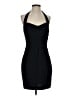 Ungaro Solid Black Cocktail Dress Size 10 - photo 1