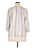 Bobeau 100% Rayon Stripes Ivory 3/4 Sleeve Blouse Size XL - photo 2