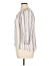 Bobeau 100% Rayon Stripes Ivory 3/4 Sleeve Blouse Size XL - photo 5