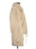 Elevenses 100% Polyester Ivory Faux Fur Jacket Size S - photo 4