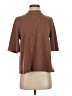 Current Air Brown Short Sleeve Blouse Size S - photo 1
