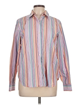 Lauren By Ralph Lauren Long Sleeve Button Down Shirt