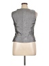 Gianni Gray Sleeveless Blouse Size 14 - photo 2