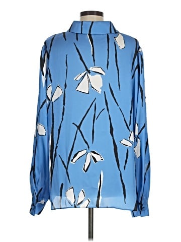 Persona by Marina Rinaldi Long Sleeve Blouse (view 2)
