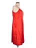 Unbranded Solid Red Casual Dress Size L (estimated) - photo 4