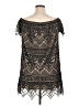 rue21 100% Nylon Black Sleeveless Top Size XL - photo 2