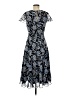 Reiss 100% Polyester Paisley Blue Cocktail Dress Size 6 - photo 2