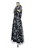 Reiss 100% Polyester Paisley Blue Cocktail Dress Size 6 - photo 5