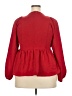 chic soul (chicsoul.com) 100% Polyester Red Long Sleeve Blouse Size 2X - photo 2
