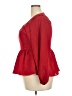 chic soul (chicsoul.com) 100% Polyester Red Long Sleeve Blouse Size 2X - photo 5