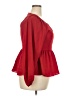 chic soul (chicsoul.com) 100% Polyester Red Long Sleeve Blouse Size 2X - photo 4