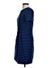 Madewell Stripes Black Blue Casual Dress Size 4 - photo 5