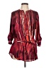 Calvin Klein 100% Polyester Burgundy Kimono Size L - photo 1