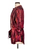 Calvin Klein 100% Polyester Burgundy Kimono Size L - photo 5