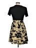 Shein 100% Polyester Camo Black Casual Dress Size 6 - photo 2