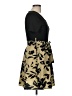 Shein 100% Polyester Camo Black Casual Dress Size 6 - photo 4