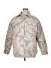 Forever 21 Plus 100% Polyester Print Tan Jacket Size 0X - photo 1