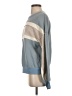 In Loom Color Block Blue Pullover Sweater Size S - photo 5