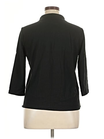 Hasting & Smith 3/4 Sleeve Button-Down Shirt (view 2)