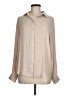 She + Sky 100% Polyester Solid Tan Long Sleeve Blouse Size M - photo 1