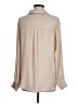 She + Sky 100% Polyester Solid Tan Long Sleeve Blouse Size M - photo 2