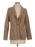 Sage the Label 100% Polyester Plaid Brown Blazer Size S - photo 1
