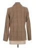 Sage the Label 100% Polyester Plaid Brown Blazer Size S - photo 2