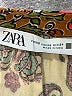 Zara Paisley Ivory 3/4 Sleeve Blouse Size XS - photo 7