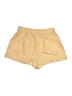 Shein 100% Polyester Solid Gold Shorts Size 8 - 10 - photo 2