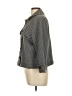 Charter Club Polka Dots Gray Jacket Size L - photo 5