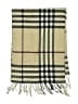 Unbranded Plaid Yellow Tan Scarf One size - photo 2