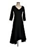 Halston Heritage Black Cocktail Dress Size 2 - photo 1