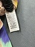 Black Bead Tie-dye Yellow Yoga Pants Size M - photo 7