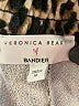 Veronica Beard x Bandier 100% Cotton Animal Print Pink Casual Pants Size M - photo 7