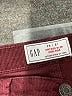 Gap Burgundy Jeans Size 29 waist - photo 7